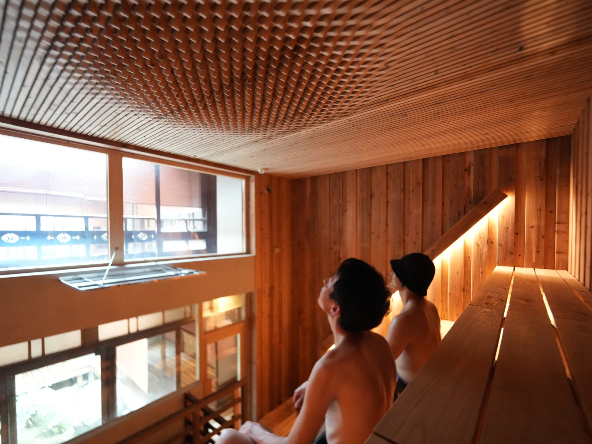 「KIWAMI SAUNA」 大須店
― 天井造作 ―
